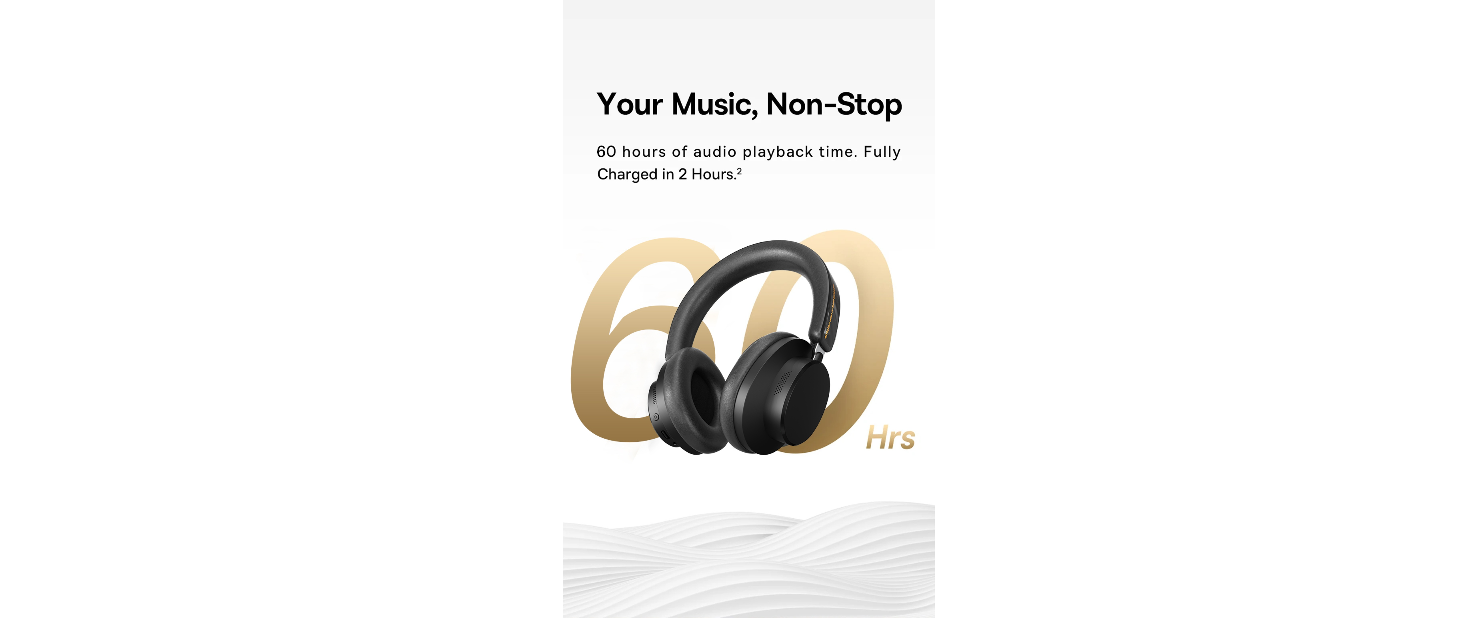 INMISS ANC500, 60H playback, 2h fast charge