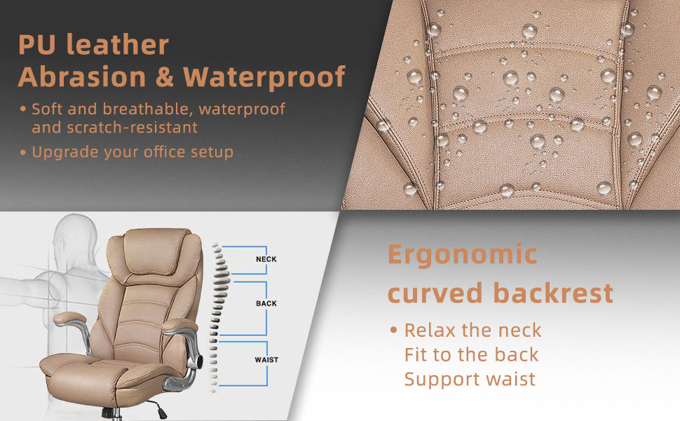 Chair Reclining Abraham Office Chair Tan Faux Leather John Lewis