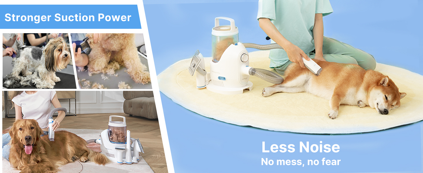 Neakasa P2 Pro 5-in-1 Dog Cat Grooming Kit with Vacuum