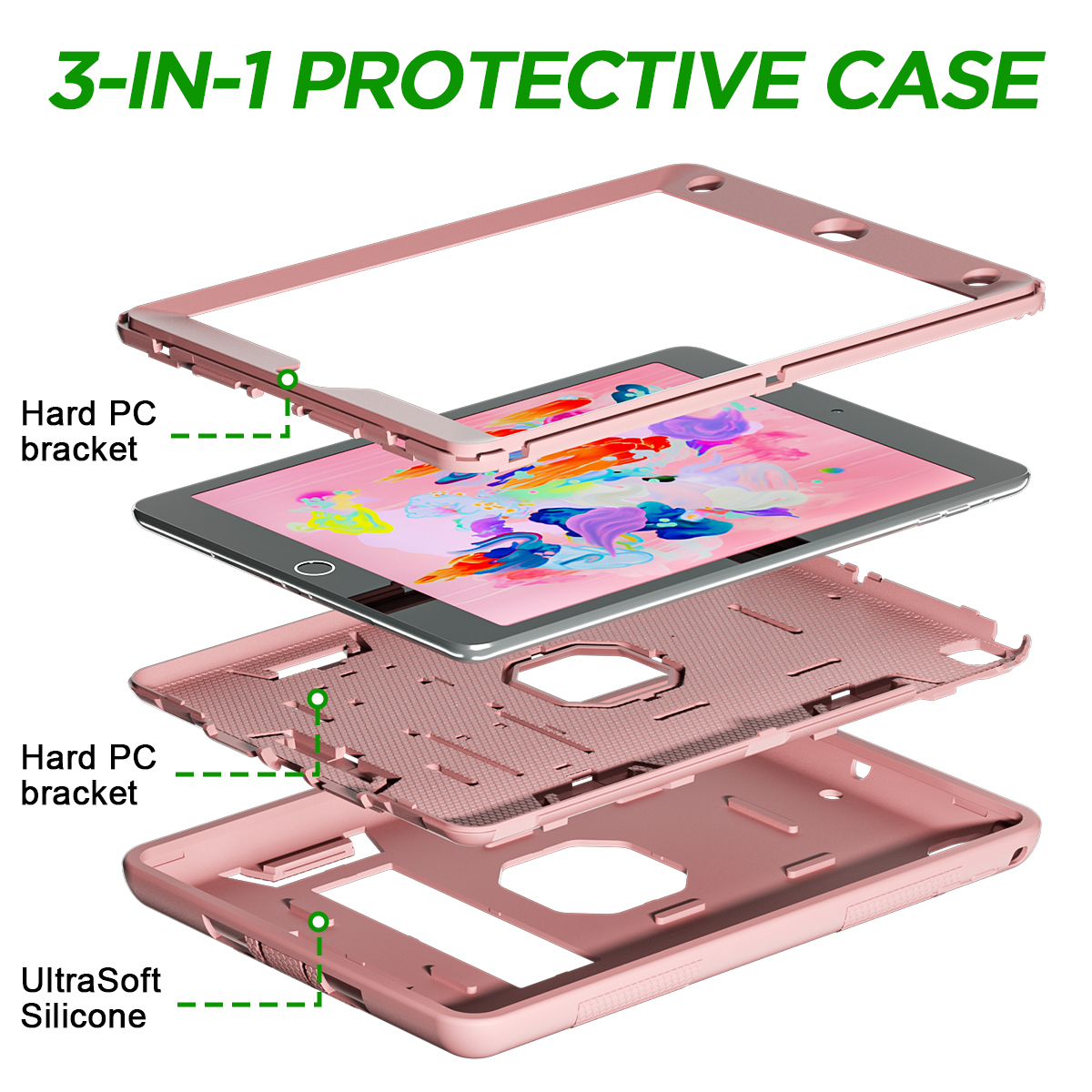 iPad 6th Generation Case Heavy Duty