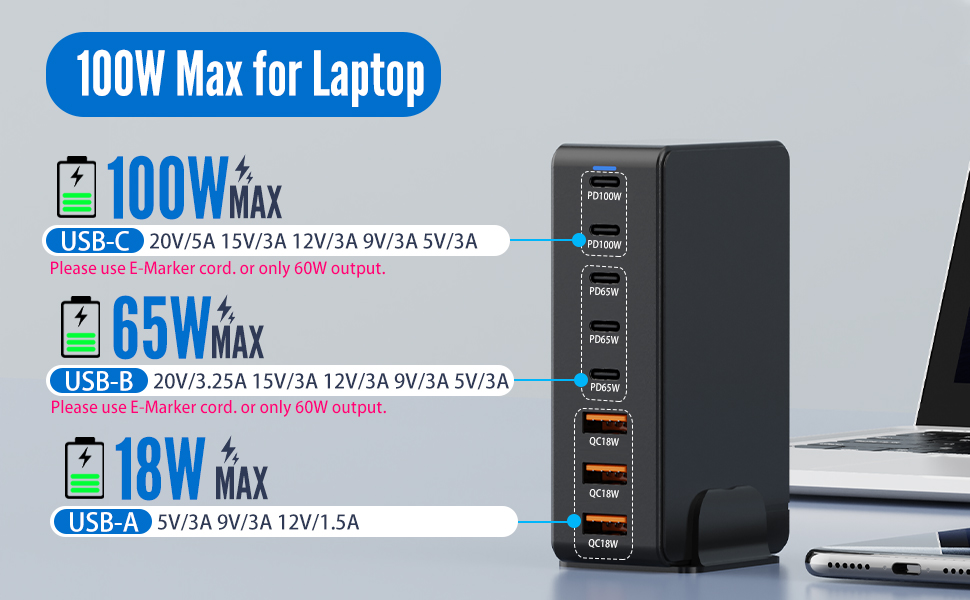 Laptop Charging Station