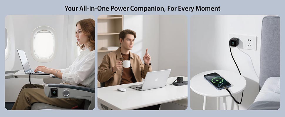 Your All-in-One Power Companion,  For Every Moment
