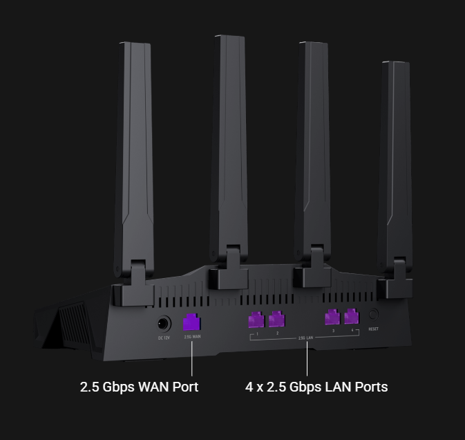 GL.iNet GL-BE9300 Flint 3 Tri-Band Wi-Fi 7 Router
