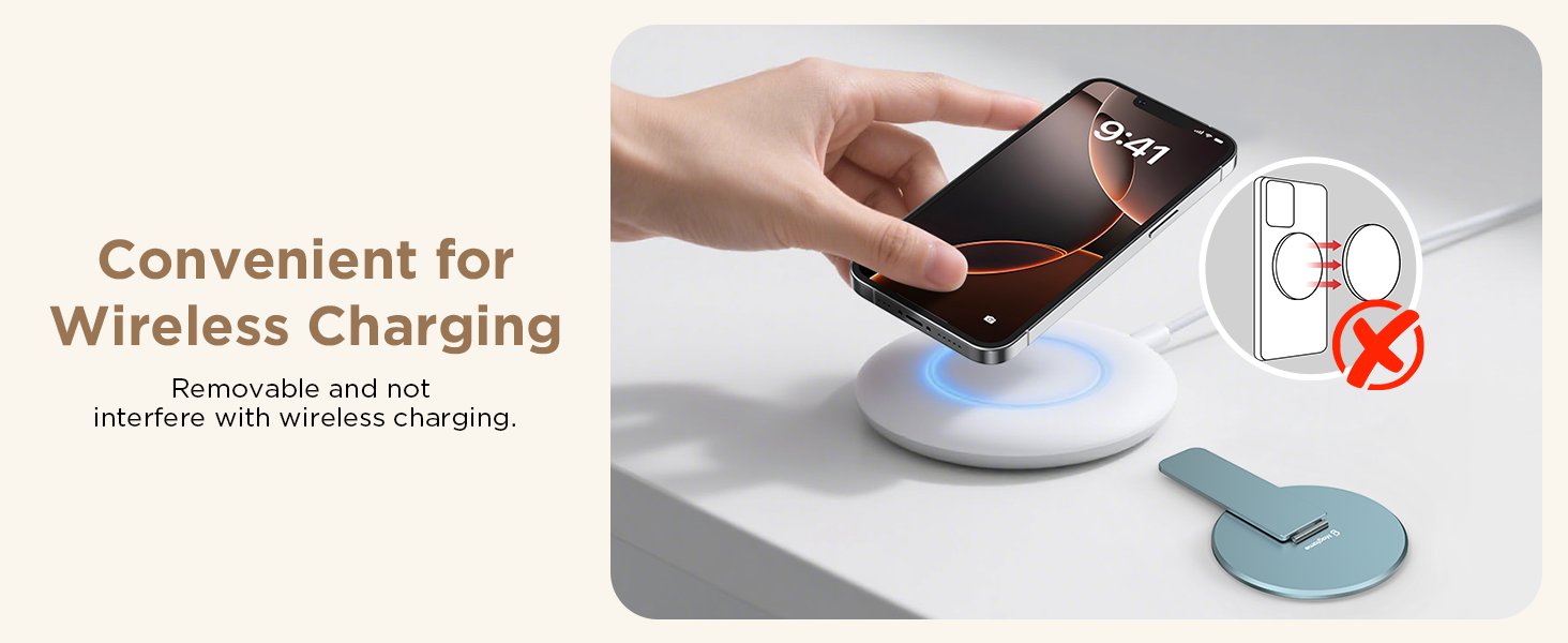 Convenient for wireless charging
