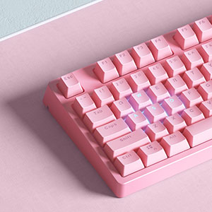 pink mechanical keyboard