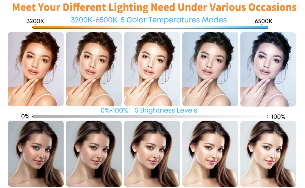 Dimmable Ring Lights, Get Perfect Lighting and Best Visual Effects.