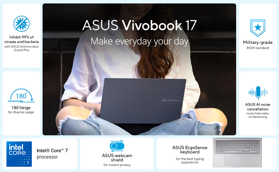 ASUS Vivobook 17 - Make everyday your day