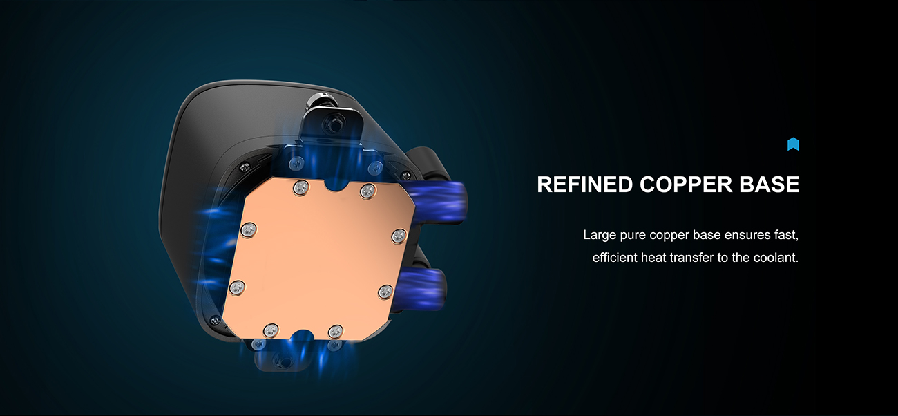 SAMA L50 240mm Liquid CPU Cooler AIO Cooler Black