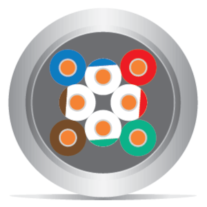 Cat6 6in Black Component Level Patch Cable, UTP, 28AWG, 550MHz, Pure Bare Copper, Snagless RJ45