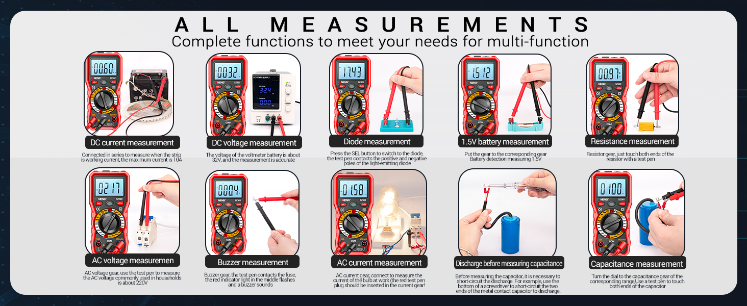 SZ302 MULTIMETER MULTI-FUNCTION
