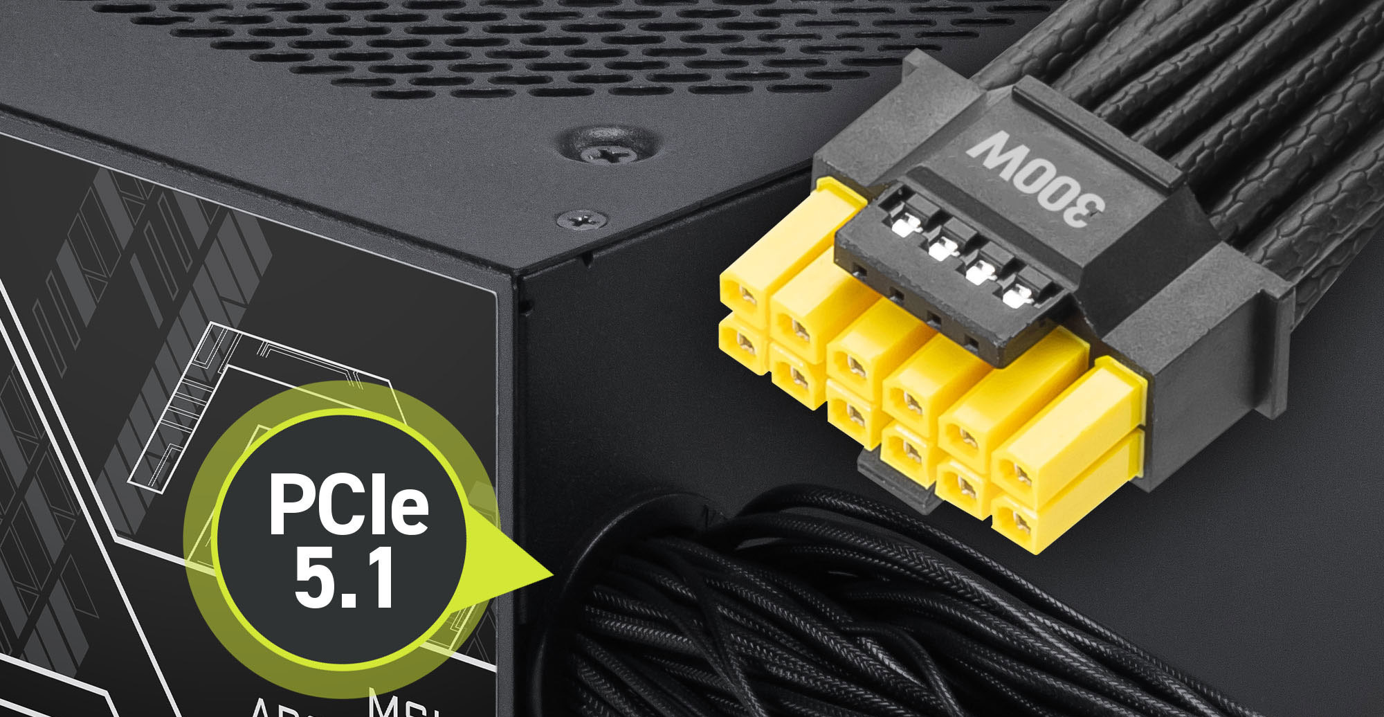  MSI MAG A650BN PCIE5 Non-Modular Compact Gaming 650W Power Supply