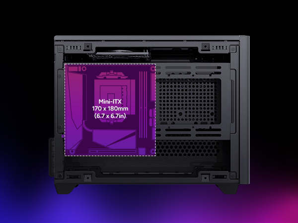 Cooler Master NR200 SFF Small Form Factor Mini-ITX Case 