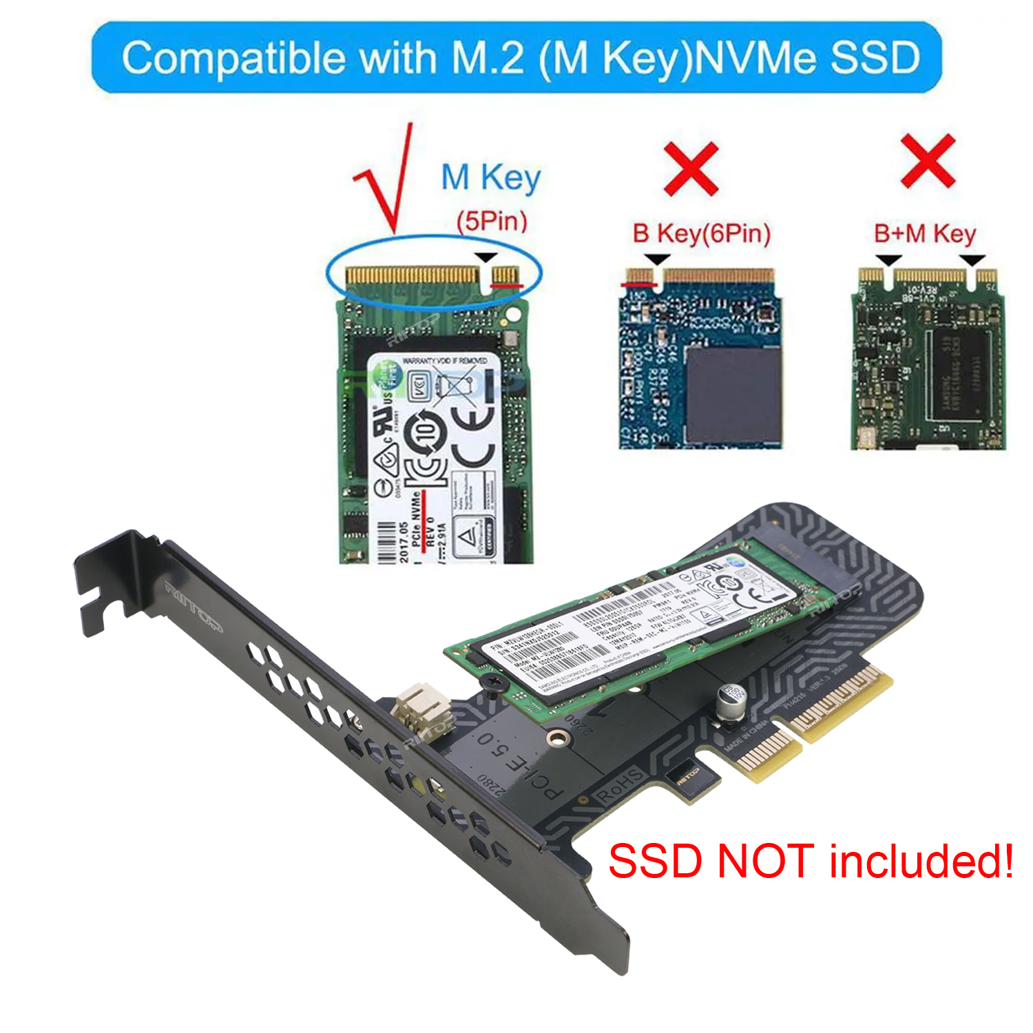 nvme to pcie 5.0 adapter