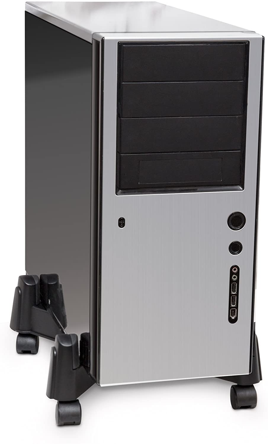 Computer Floor Stand Supporting ATX Cases and UPS