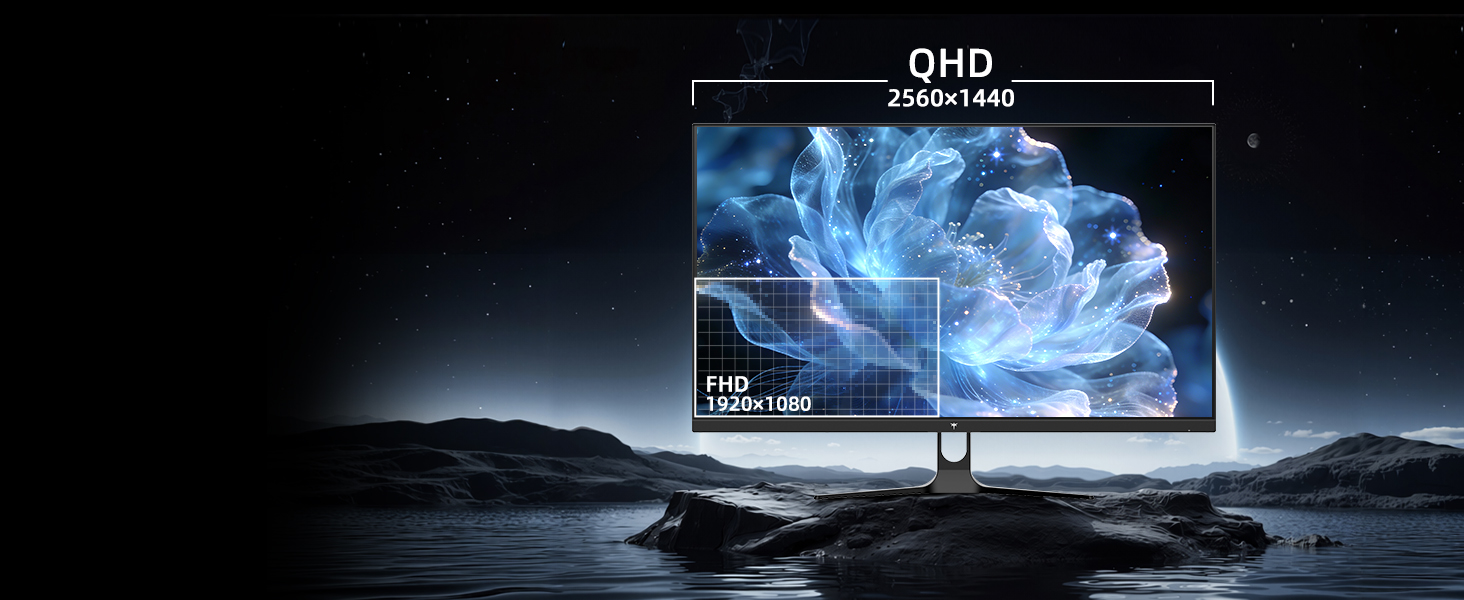 QHD 2K Resolution