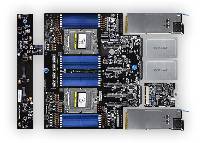 ASUS RS720A-E13-RS24U-27KW10G 2U Dual Socket Rackmount Server