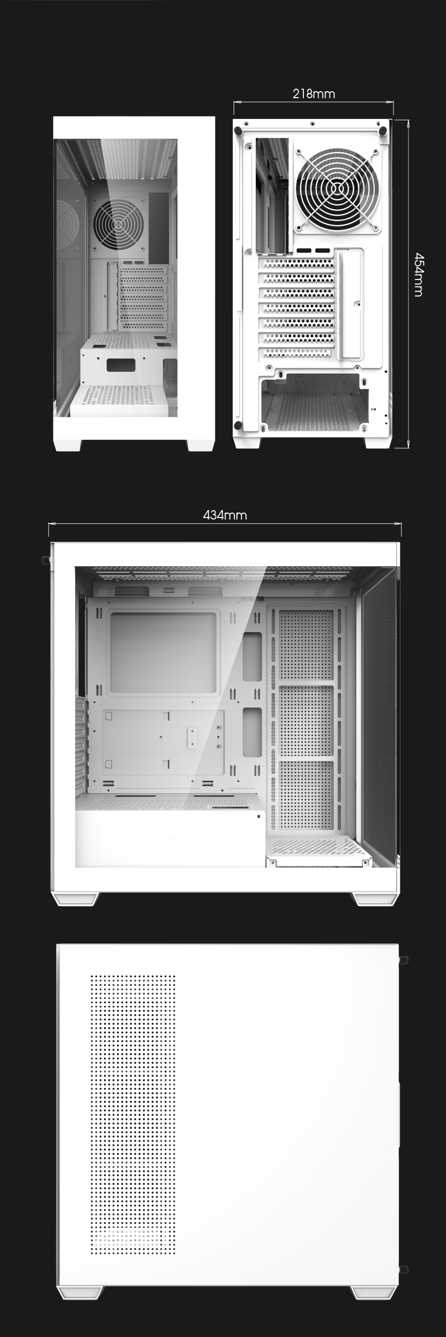 darkFlash DS900 ATX PC Case White