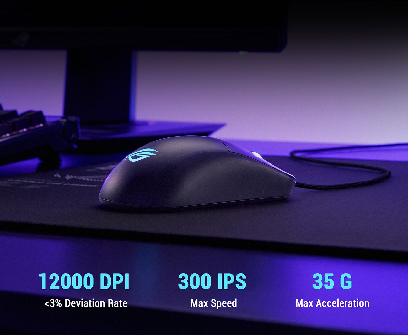 ASUS ROG Harpe Mini Core Wired Gaming Mouse