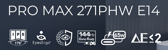 MSI PRO MAX 271PHW E14 Computer Monitor
