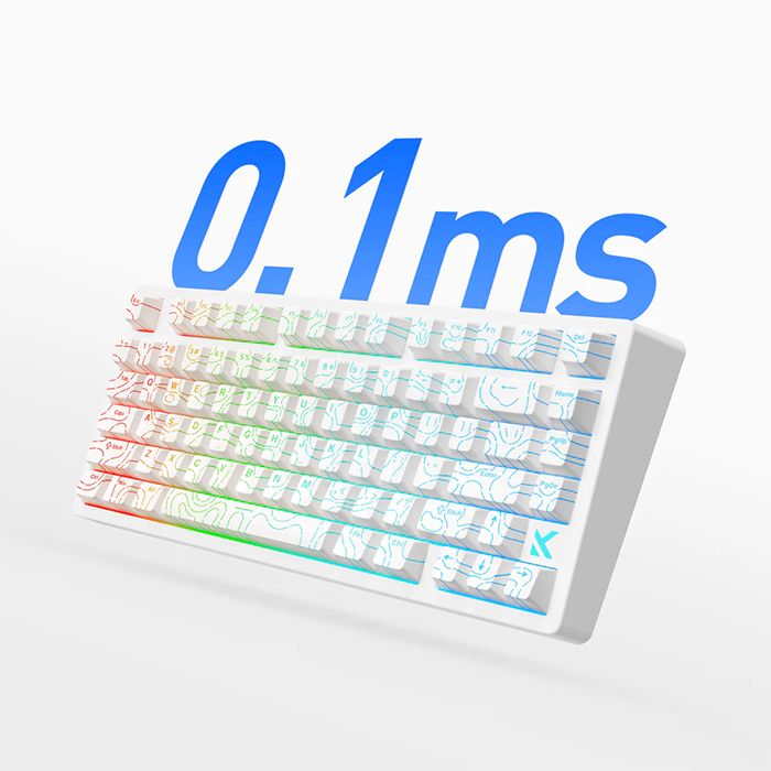 MCHOSE Jet 75 Rapid Trigger Keyboard 75% Percent Hall Effect Gaming Keyboard