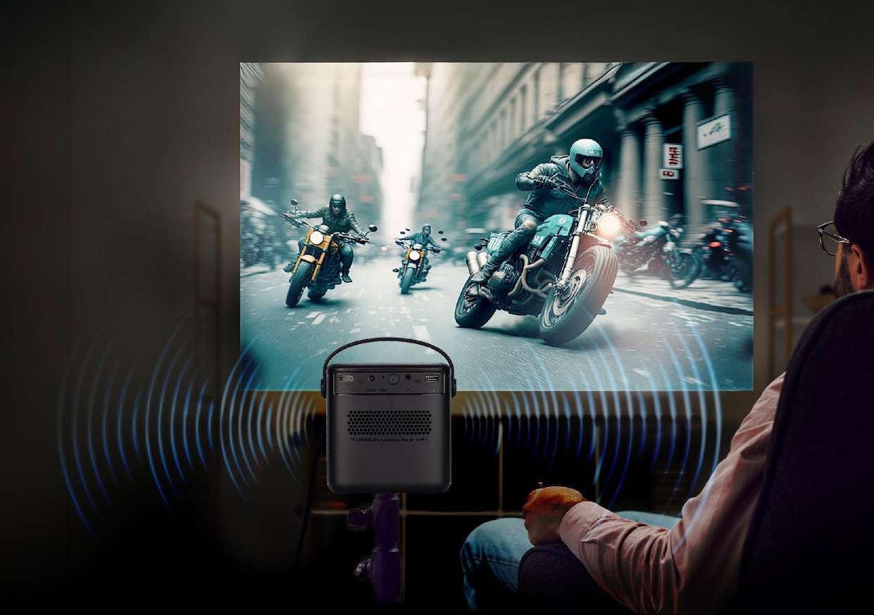 InFocus IN3008SL Crusader Challenger LED Home Theatre projector