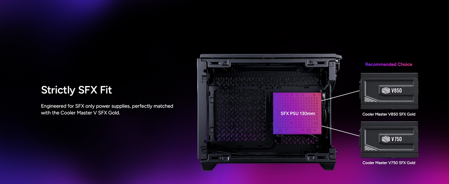 Cooler Master NR200P V3 Mini-ITX PC Case