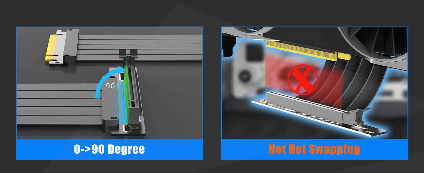 PCIE 4.0 Riser Cable