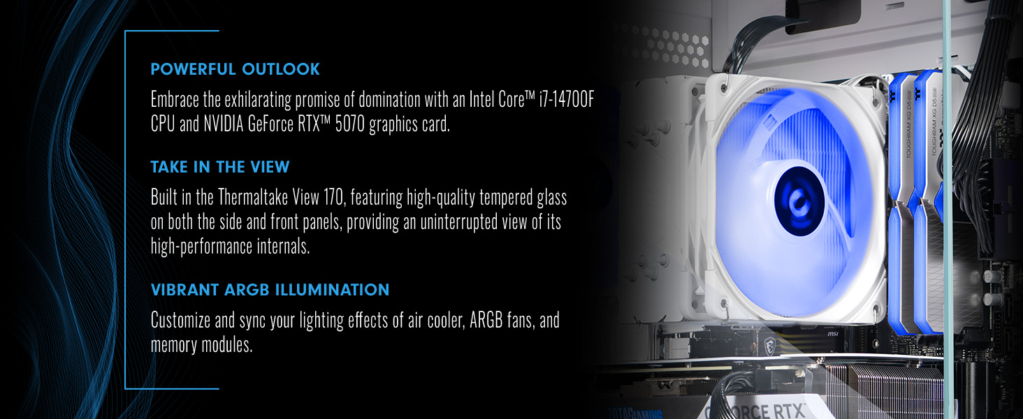 Thermaltake NE i1470S-V170S Gaming Desktop PC