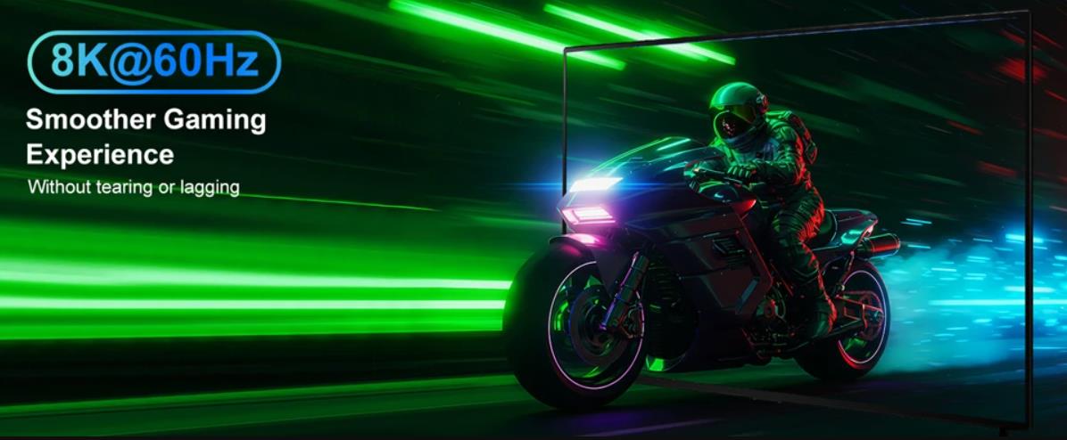 HDMI + Displayport KVM Switch 2 Computers 2 Monitors, Aluminum 8K@60Hz Dual Monitor KVM Switcher