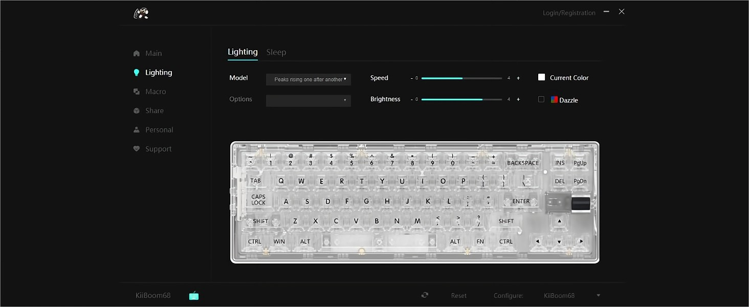 Gasket-Mounted Mechanical Keyboard