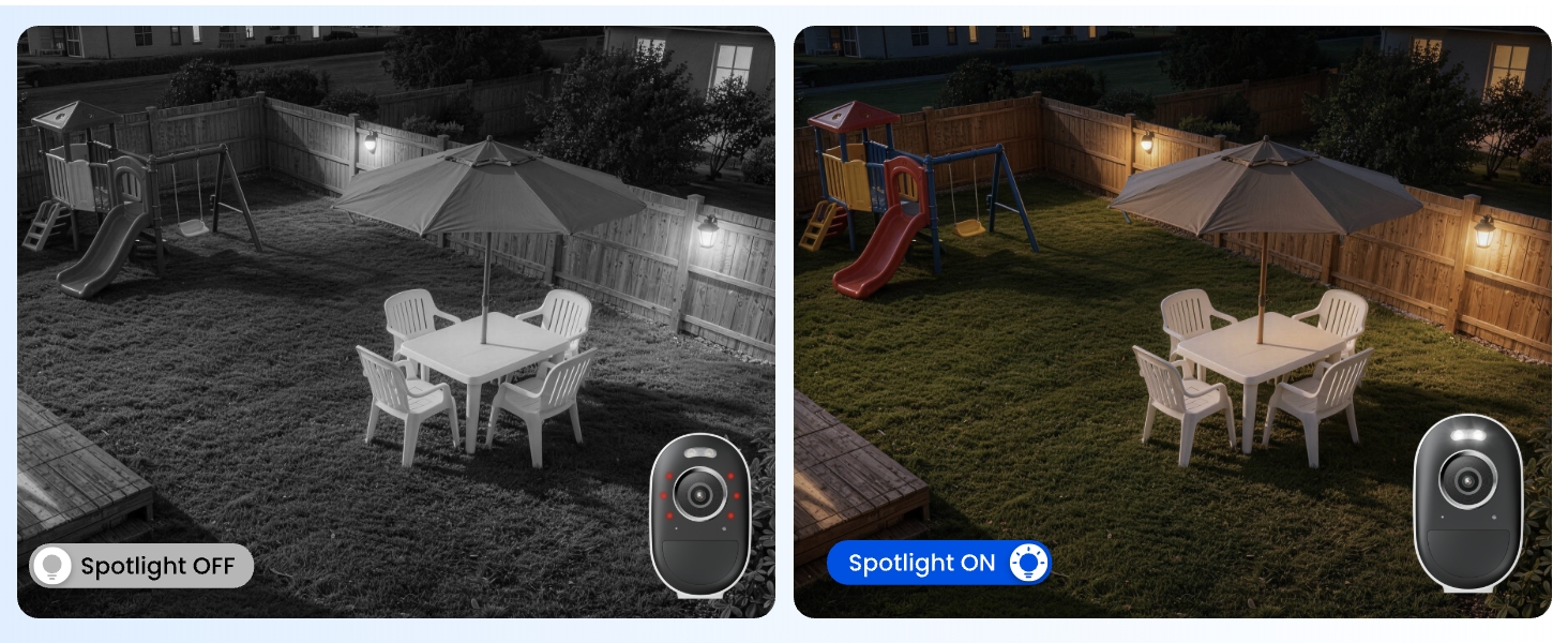Reolink Argus 3 Pro - 5MP Color Night Vision and Built-In Spotlight