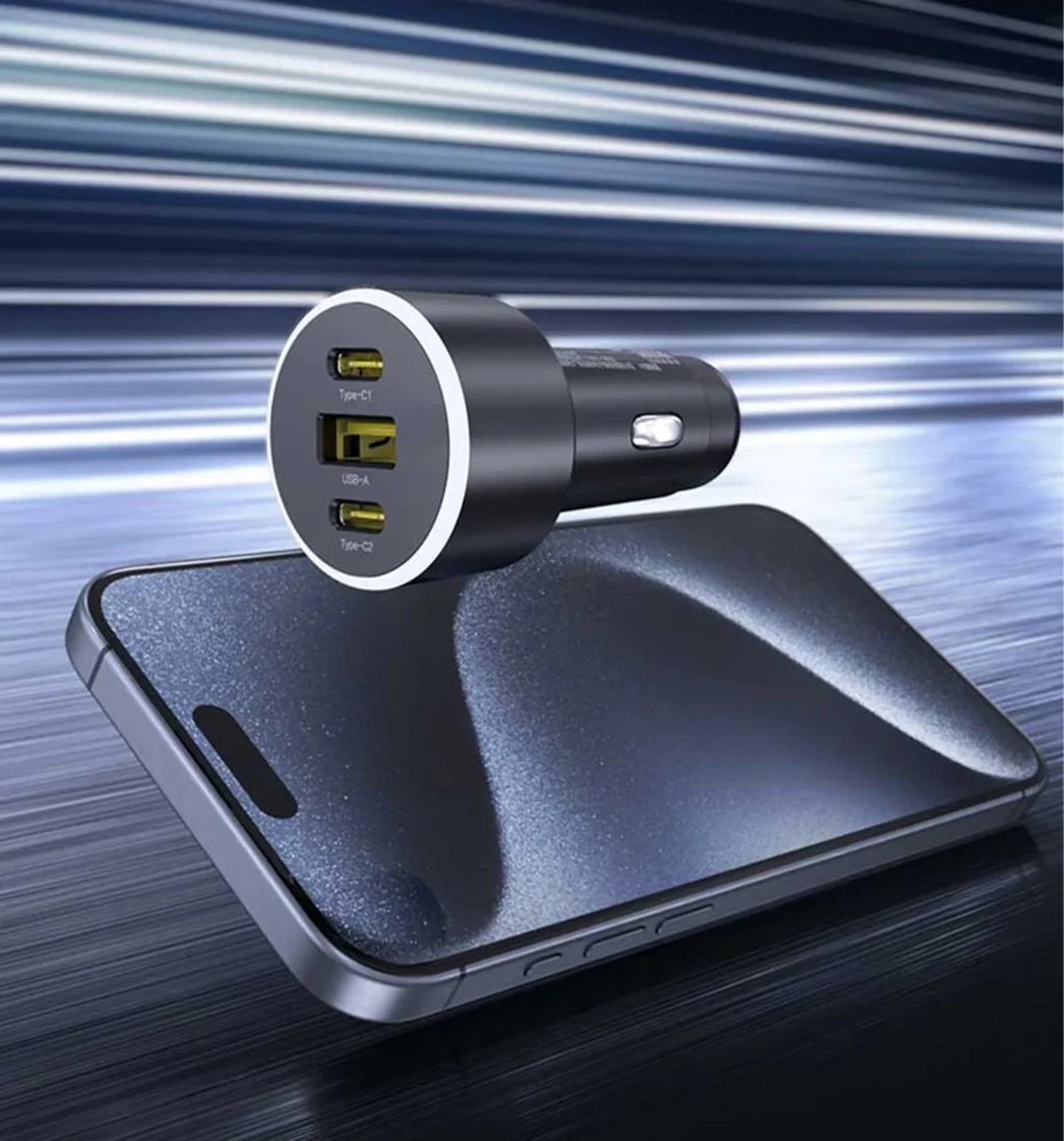 PISEN TP-C79 60W Multi-port Fast Charging Car Charger