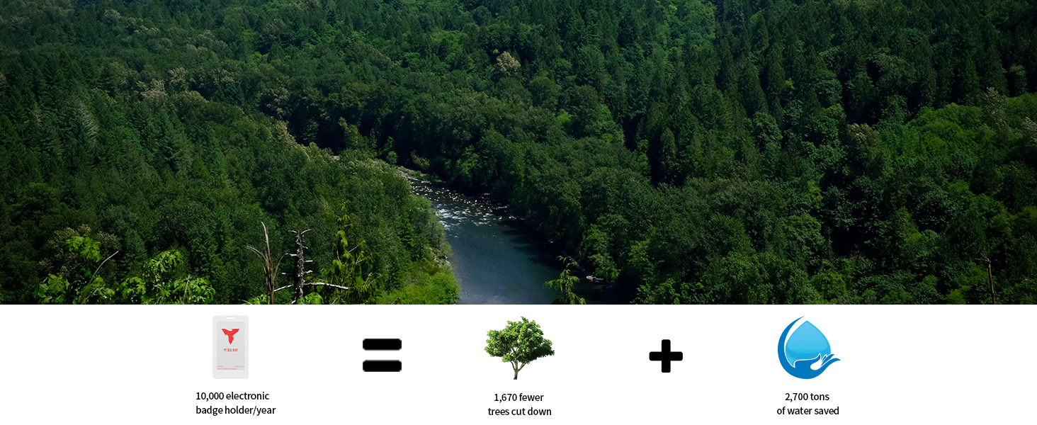 TiBurn E-Ink Smart Badge Holder