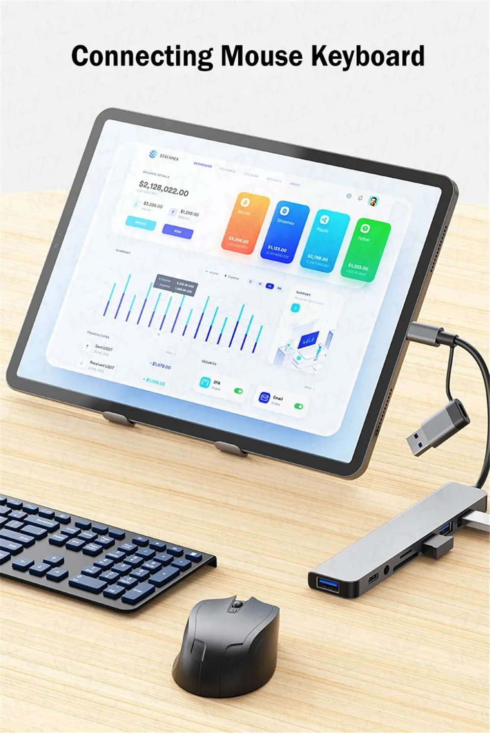 8in1 USB C Multiport Adapter