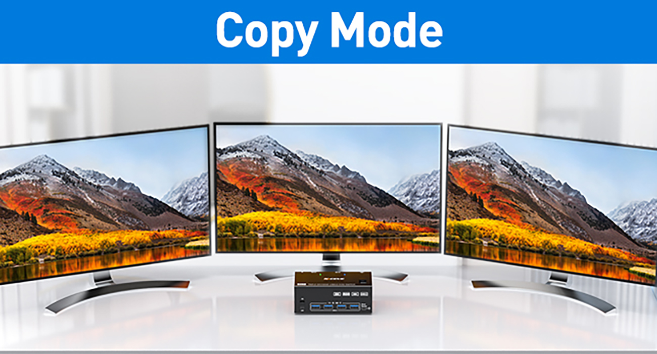 Copy Display Mode Press "Window+P" simultaneously on the keyboard to select mode.