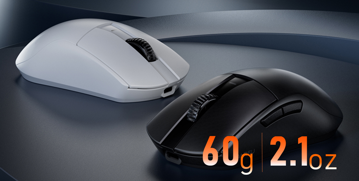 DAREU A950GM Wireless Gaming Mouse - White