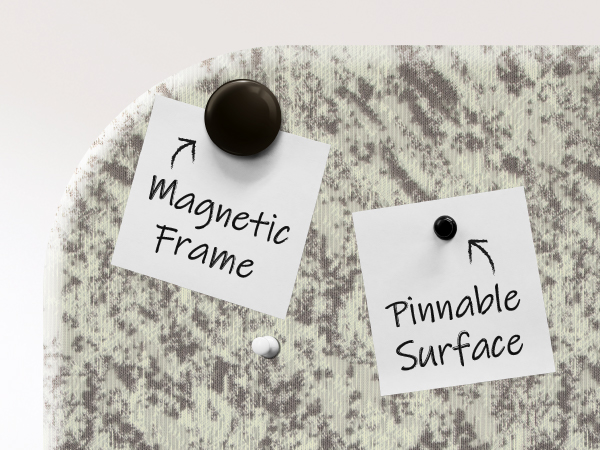 standing iron pinnable surface magnetic frame