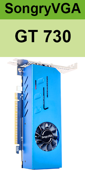 SongryVGA GT 730 2GB HDMI*4 multi-screen video card