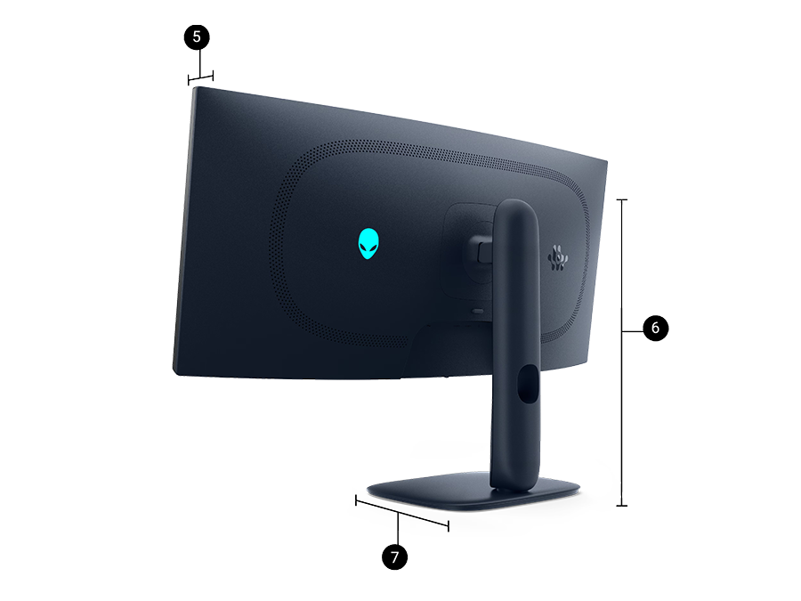 Alienware AW3425DW UltraWide Curved Gaming Computer Monitor