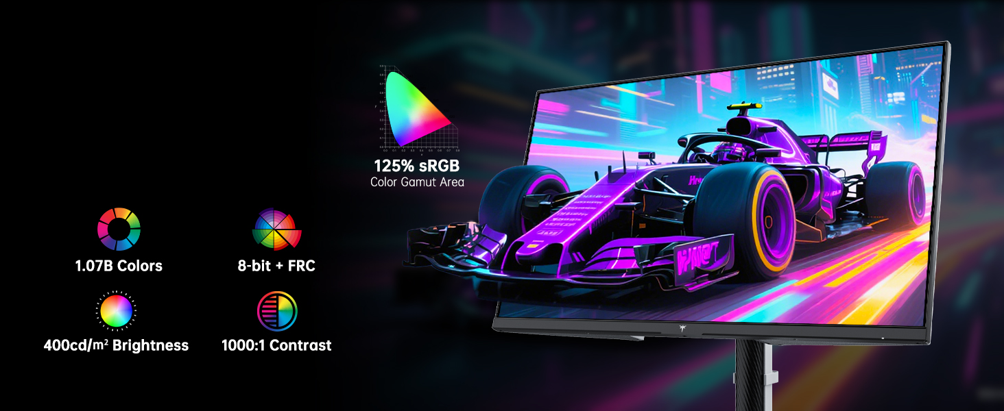 KTC 27 Inch 4K Dual Mode Gaming Monitor