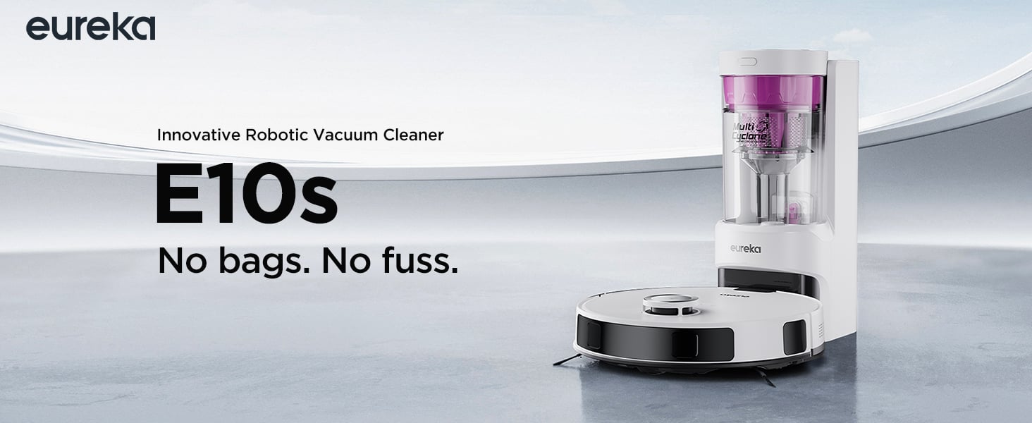Eureka Robotic Vacuum E10S White