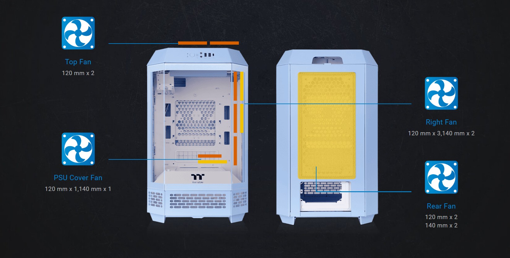 Thermaltake Tower 250 Mini-ITX Mini Tower Case