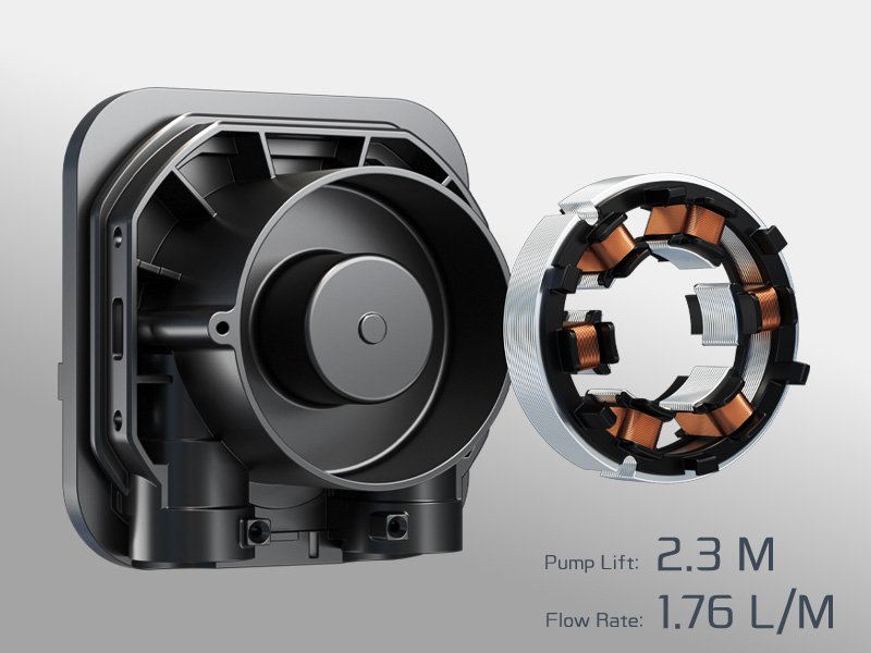 ASRock Steel Legend 360 LCD AIO Liquid Cooler