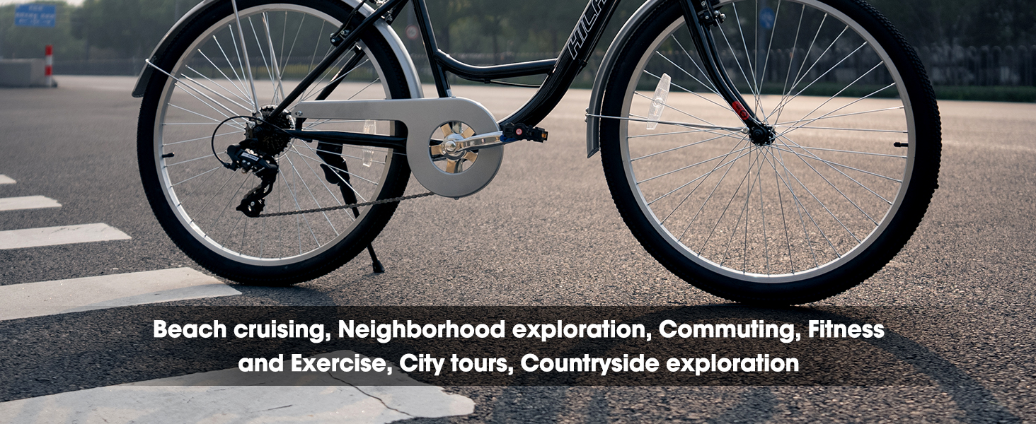 cruiser bike beach cruiser comfort bike classic bicycle retro bike men women womens mens adult