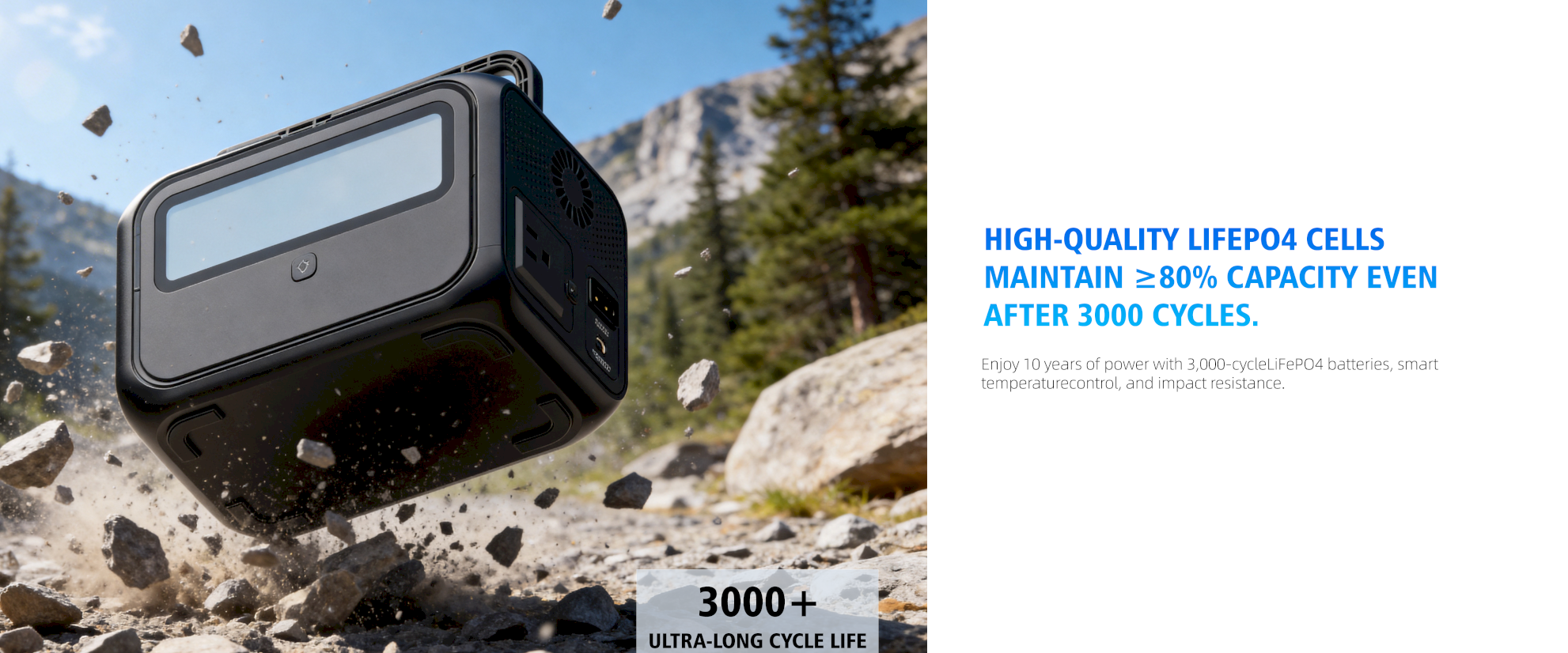 300W 288wh portable power station