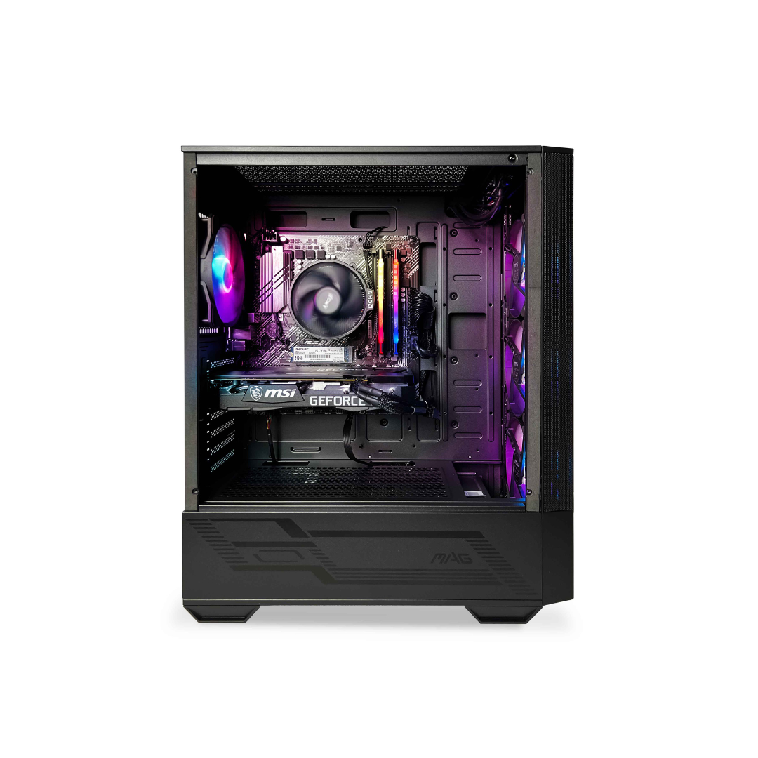 NSX GAMING PC Desktop AMD RYZEN 5 5600X 3.7 GHz, NVIDIA RTX 4060 