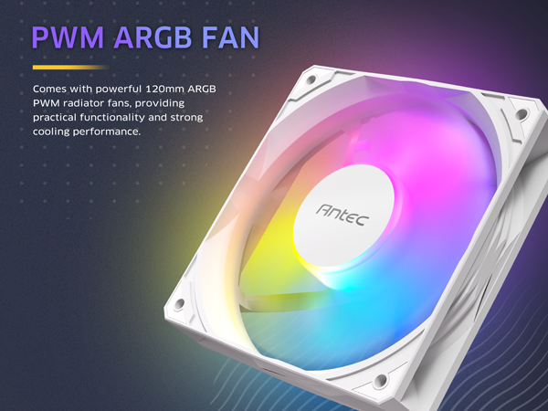 Antec Ultra 360 ARGB White Liquid CPU Cooler