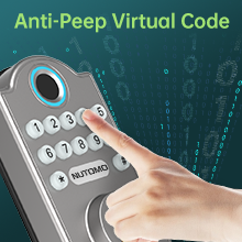 Anti-theft Belt Locking Protection  Wrong password protection,input wrong password for 10 times cons
