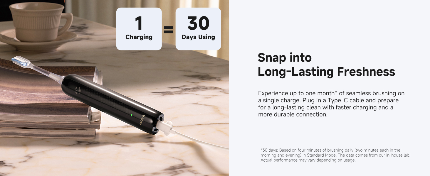 Mova Fresh SweepDrive Electric Toothbrush