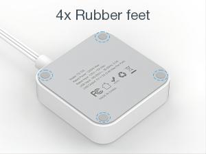 4x Anti-Slip Rubber Feet